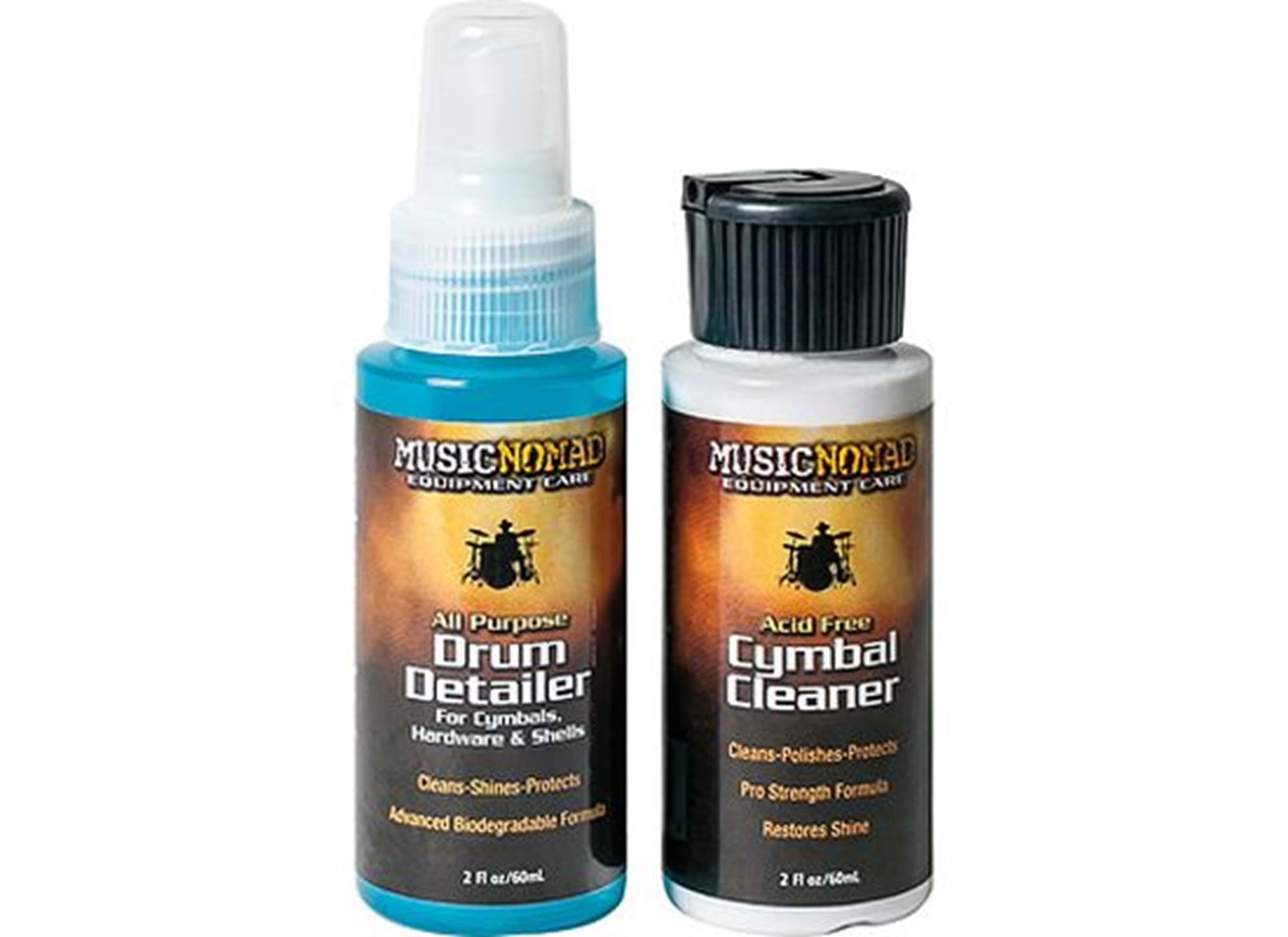 Drum Detailer & Cymbal Cleaner Mini Combo Pack
